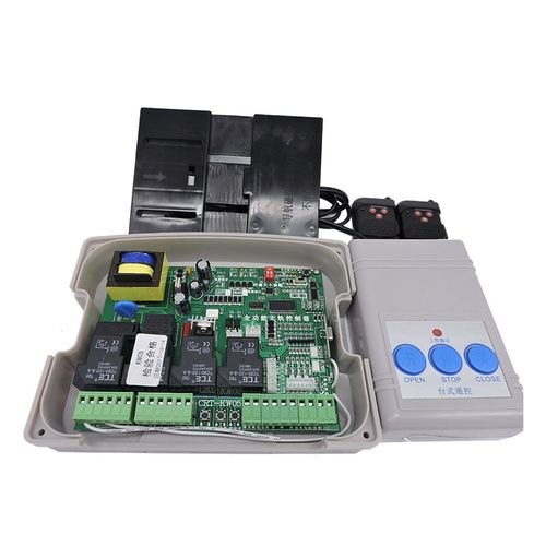 .通用工廠雙電機無軌伸縮門電動門控制器平移門控制器大門遙控配